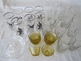 Assorted Glassware
