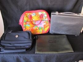 Briefcase and Various Bags