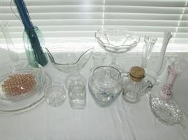 Collection of Decorative Glass