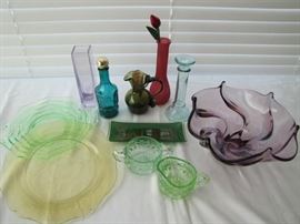 Colored Glass Collection