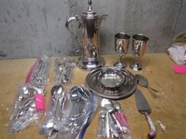 Communion Set  Silverware