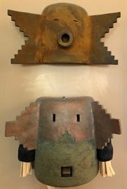 Allan R. Bass Primitive Art in Clay Masks