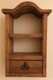 Small Pine Display Cabinet