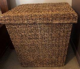 Ethan Allen Woven Cube Table