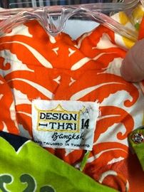 Vintage Clothing Design Thai