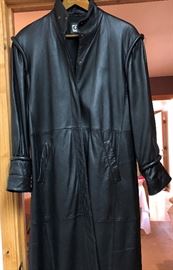 Vintage Leather Coat