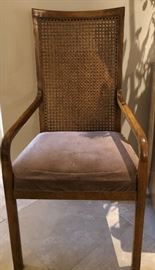 Drexel Heritage Cane Backed Chair (2)