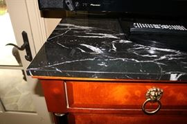 Lovely Century Dresser with Marble Top