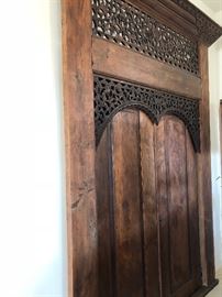 1700 century Arc doors. 12 feet high 5 feet wide