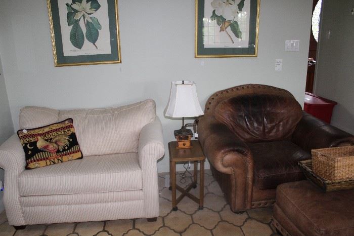 furniture sofa and leather chair