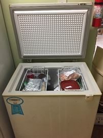 HAIER 4.5 CUBIC FOOT CHEST FREEZER