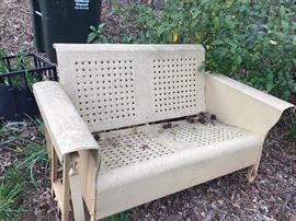 VINTAGE PORCH GLIDER
