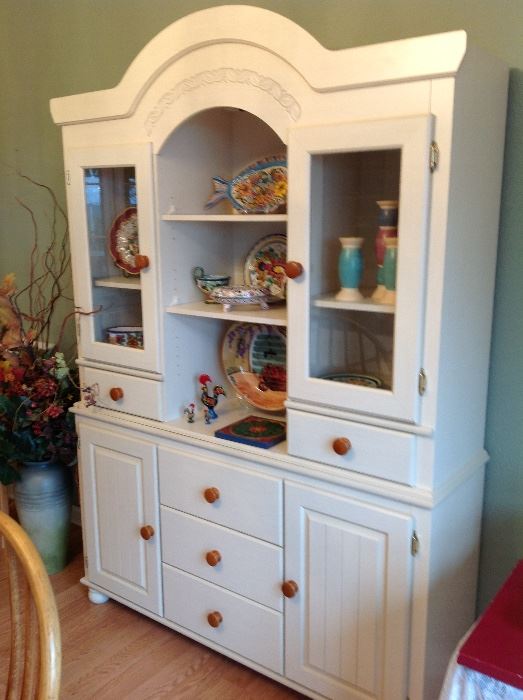 Lighted Dining Hutch