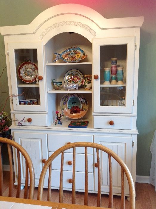 Lighted Dining Hutch