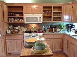 Dishes, Glassware, etc