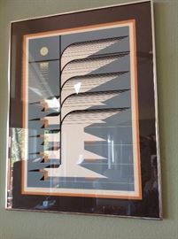 One of the paintings by Renowned Artist: Charley Harper