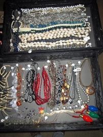 Living Room:  Costume Jewelry, No Gold
