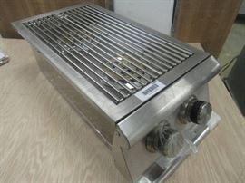 LP Gas Double Side Burner With Lid