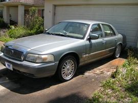 2006 MERCURY GRAND MARQUIS ULTIMATE EDITION all leather interior 4.6 liter engine