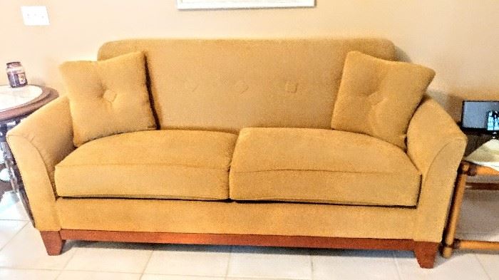 Beautiful camel color sofa, like new!