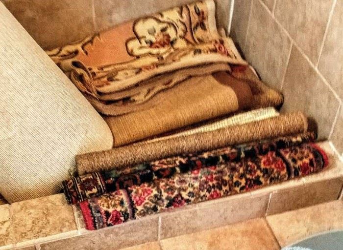 Assortment of rugs