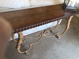 THOMASVILLE WOOD AND IRON COUNCIL TABLE