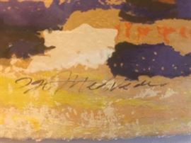 SIGNED MEDVEDEV PRINT