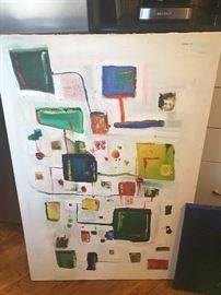 MODERN OIL PAINTING SIGNED