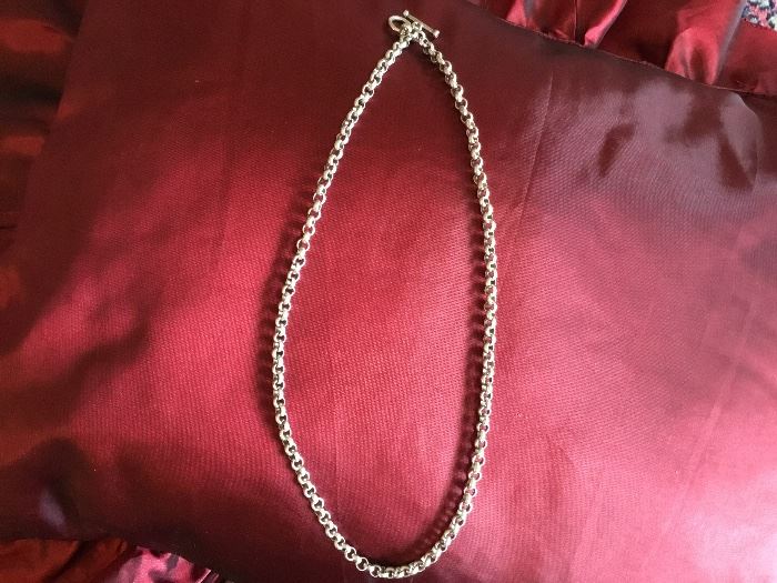 Sterling silver necklace 