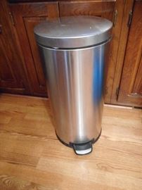 Simple Human Stainless Steel Garbage Can