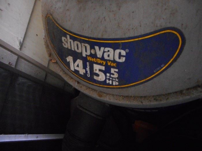 Shop Vac 14 Gallons 