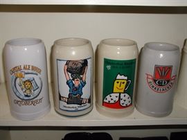 ...a couple of Munich Oktoberfest steins