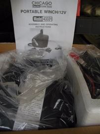 Chicago Portable Winch  new in box