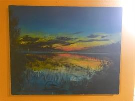 Nice original oil on canvas