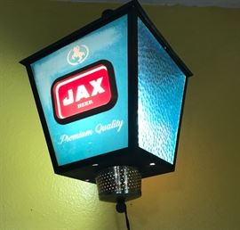  Stainglass Jax’s beer light up bar sign