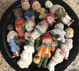 Cold paint Japanese miniatures