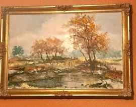 Lovely original oil on canvas