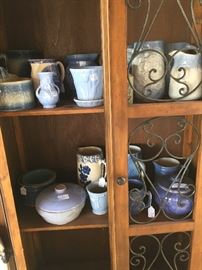 Salt glazed pottery