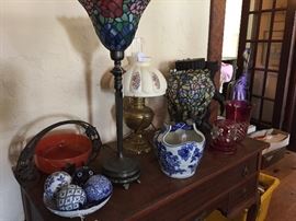 Nice stained glass lamps