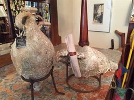 Replicas of perfume vessels from Spain. Anforasdemar.com. RARE