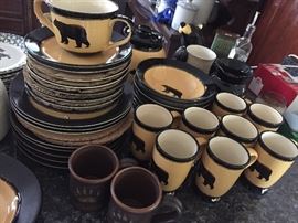 Big Sky Carvers Brushwerks dinnerware