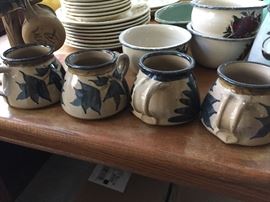 Artisan coffee mugs
