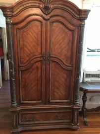 Contemporary TV armoire