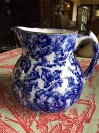 Flow Blue pitcher