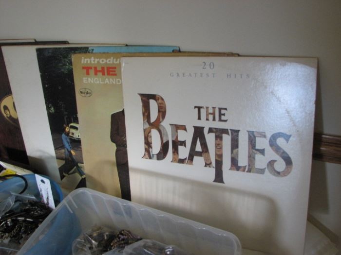 vintage Beatles albums 