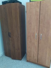 Pair of utility cabinets