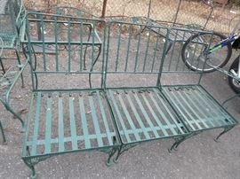 Vintage 3 piece sectional sofa in original condition