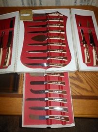 Regent Sheffield vintage 19 piece cutlery set in original box