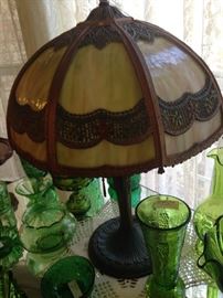 Tiffany-style vintage lamp
