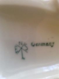 German porcelain birds